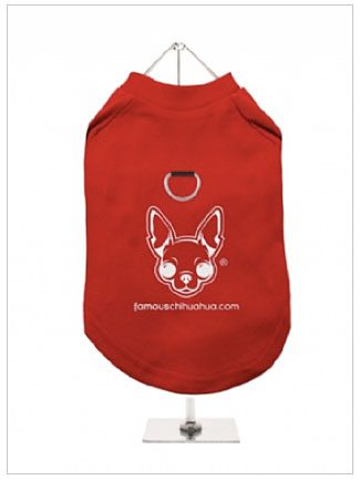 order a famous chihuahua harness dog shirt