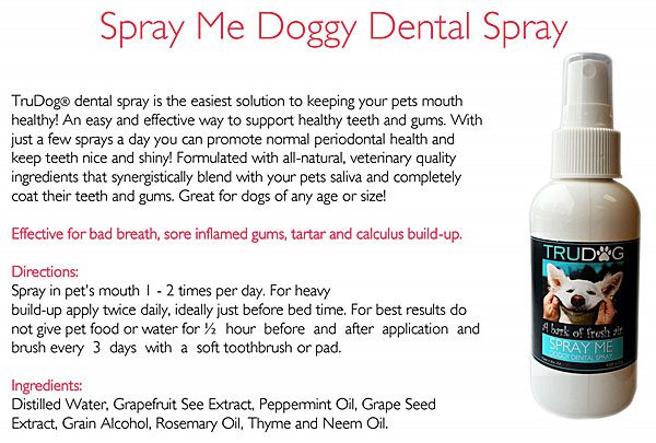 spray me doggy dental spray