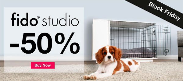 half price fido studio dog crates! buy now!
