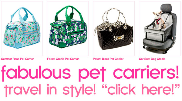 chihuahua pet carriers on sale