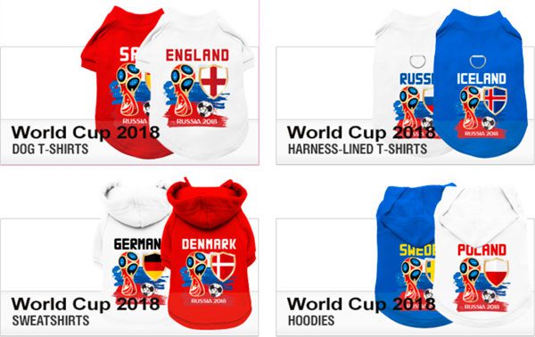 world cup 2018 dog shirts