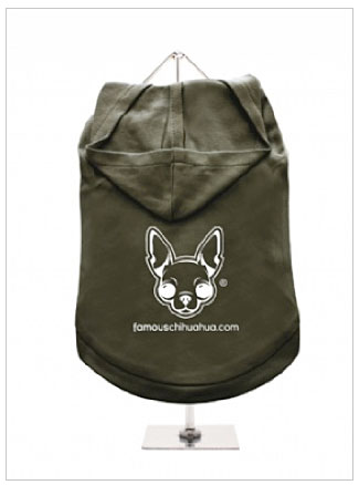 order a famous chihuahua dog hoodie