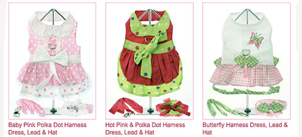 click here to check our spring dog dresses