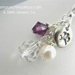 purple crystal pendant