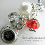 red crystal pendant