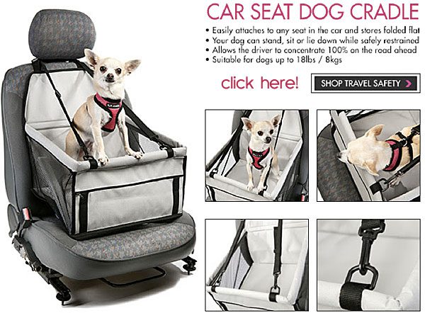 car seat dog cradel