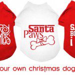 design christmas dog shirts